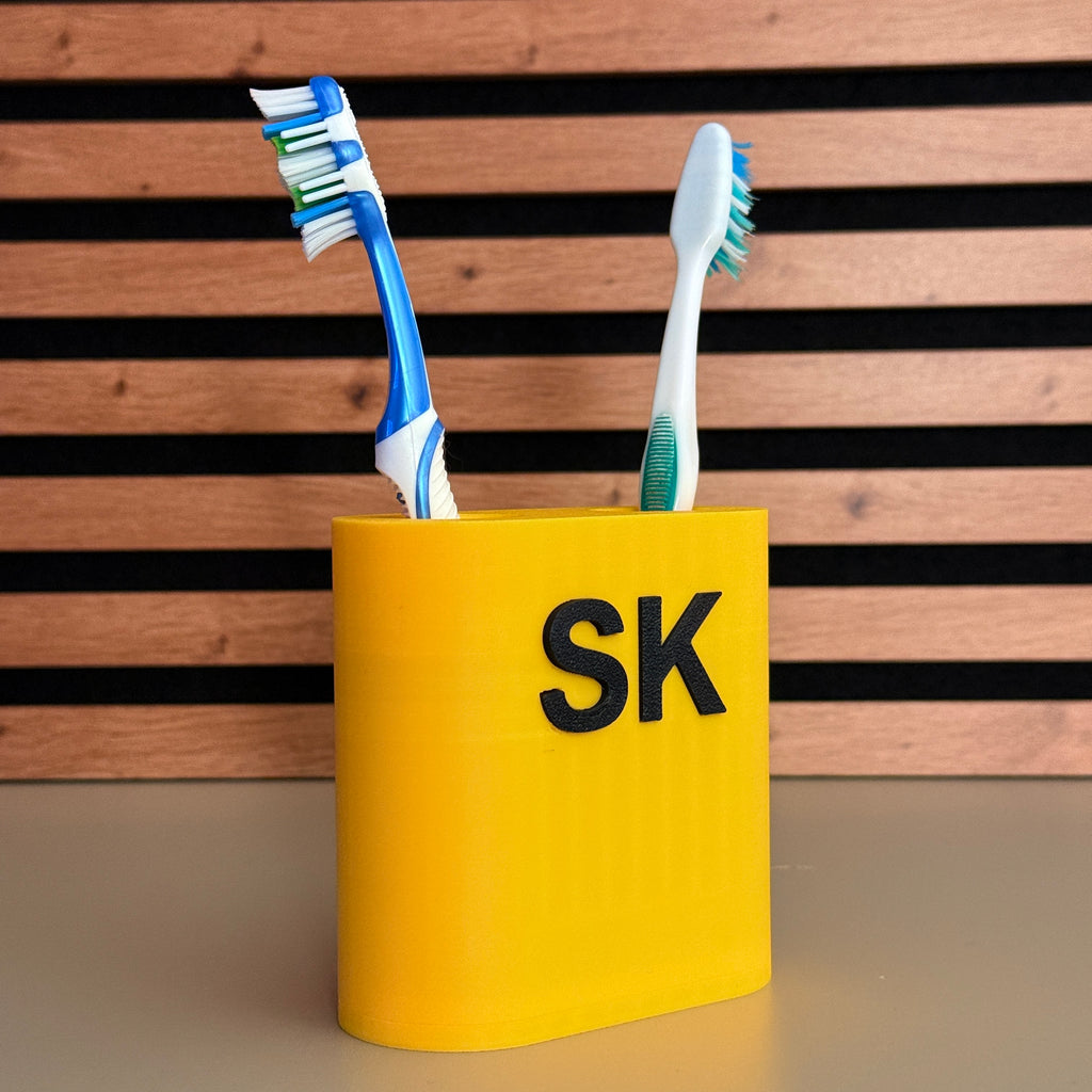 Personalised Couples Toothbrush Holder