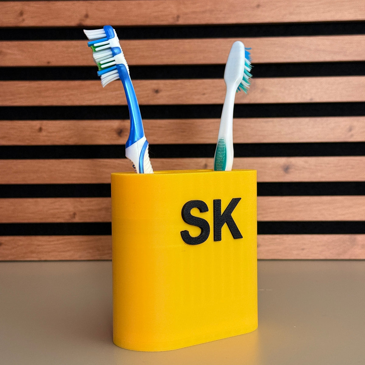 Personalised Couples Toothbrush Holder