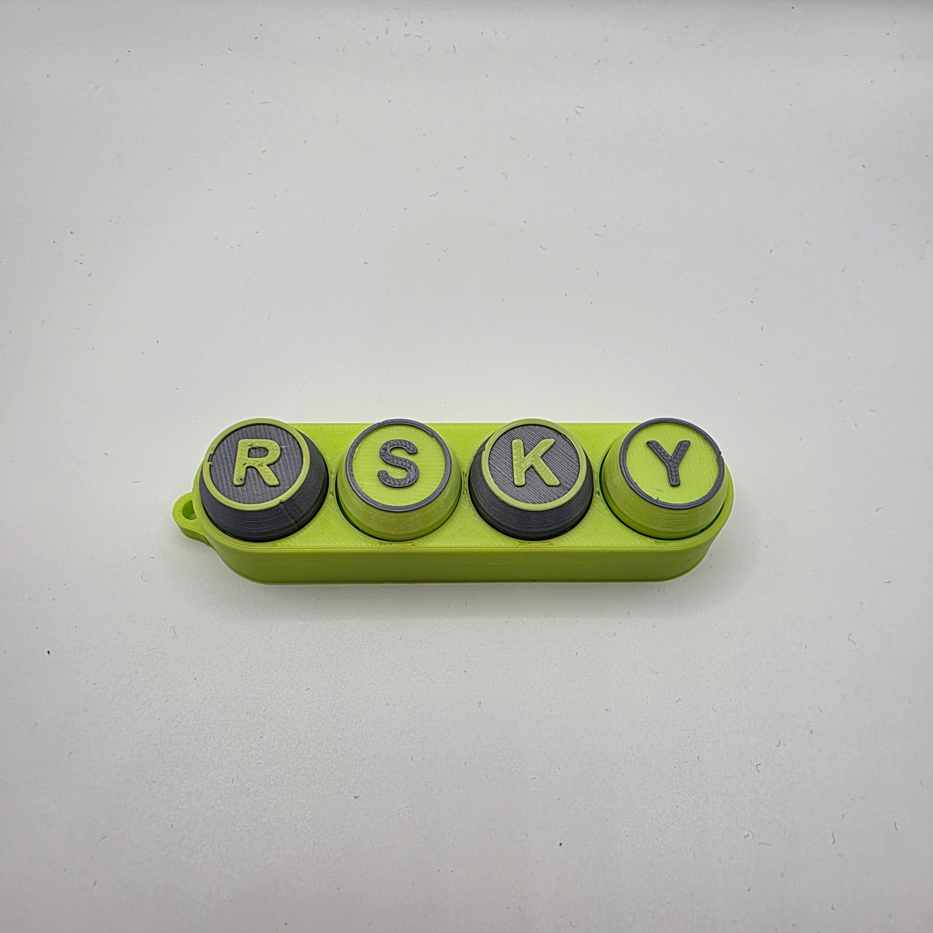 Personalised Fidget Clicker