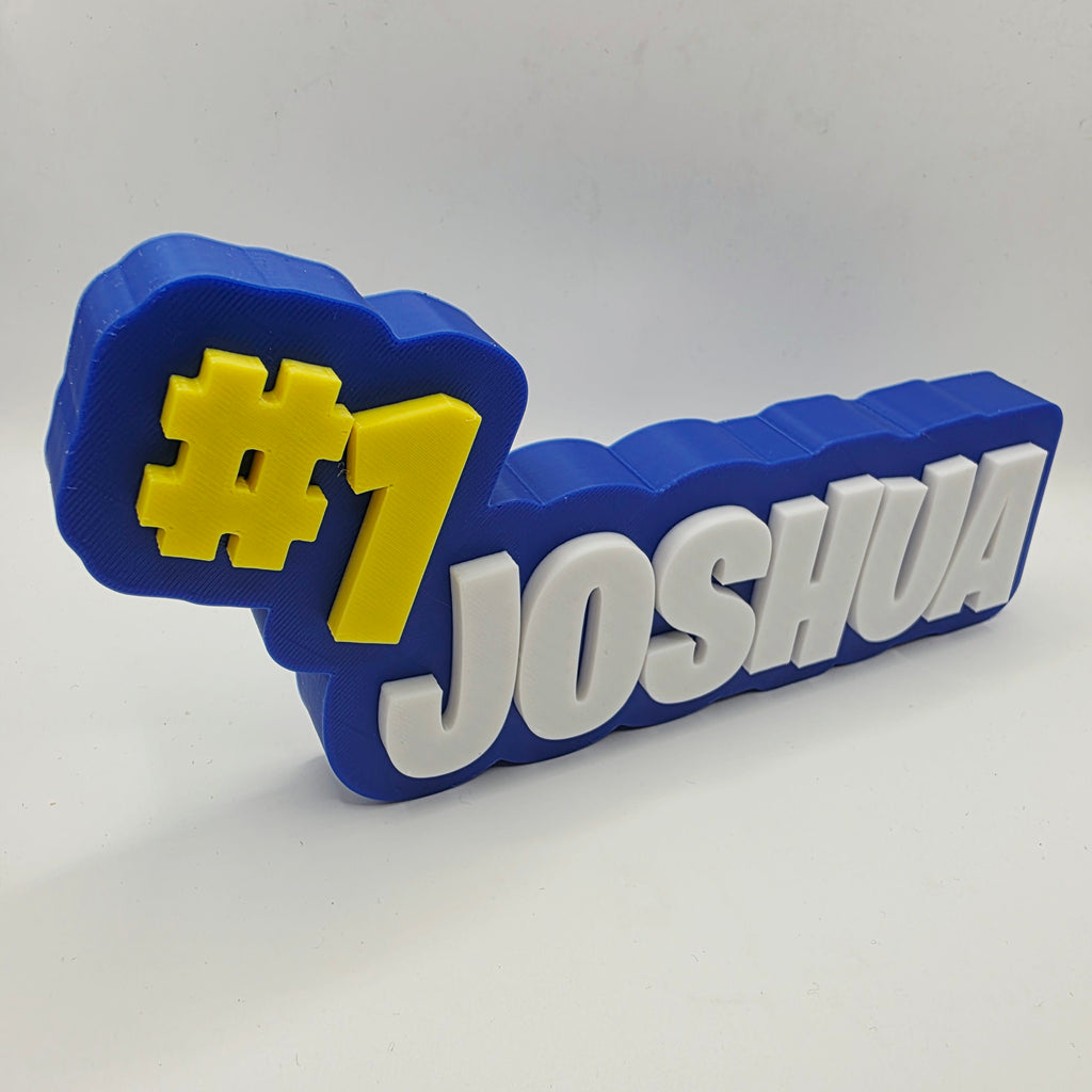 Personalized Victory Royale #1 Name Sign