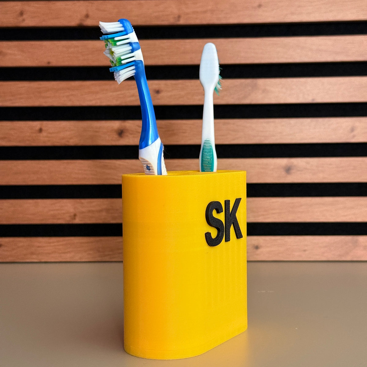 Personalised Couples Toothbrush Holder