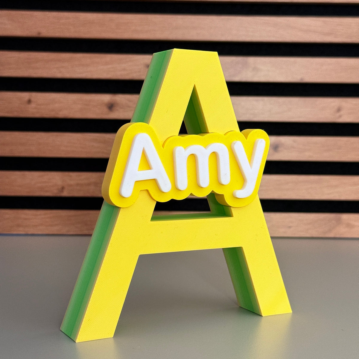 Personalized Name & Initial Sign