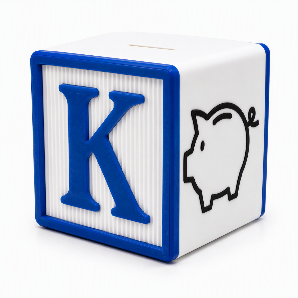 Personalised Alphabet Block Piggy Bank