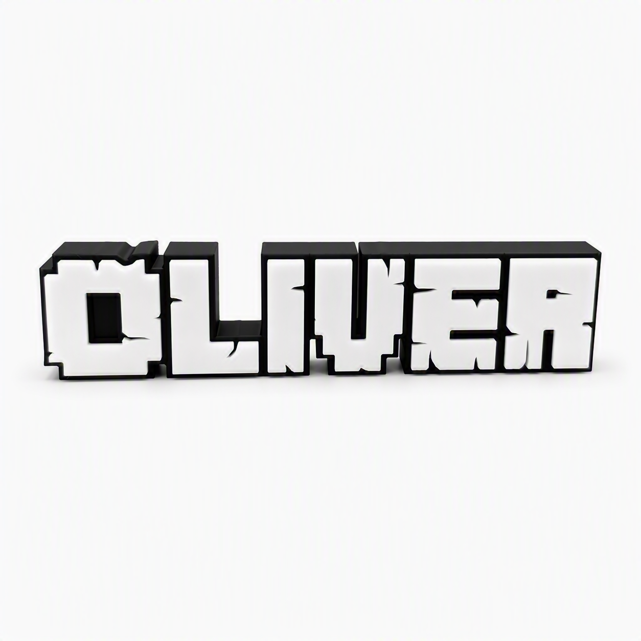 Minecraft Inspired Name Sign