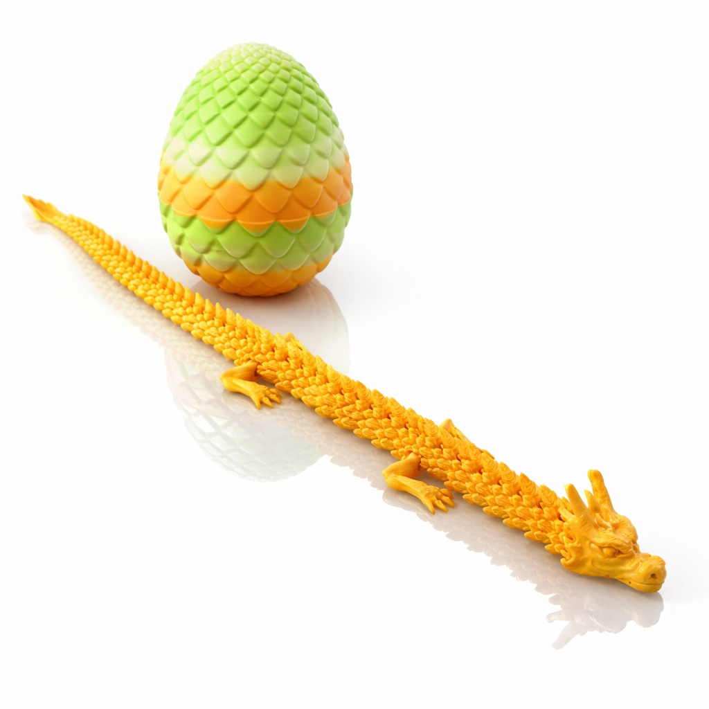 Flexi Dragon and Egg