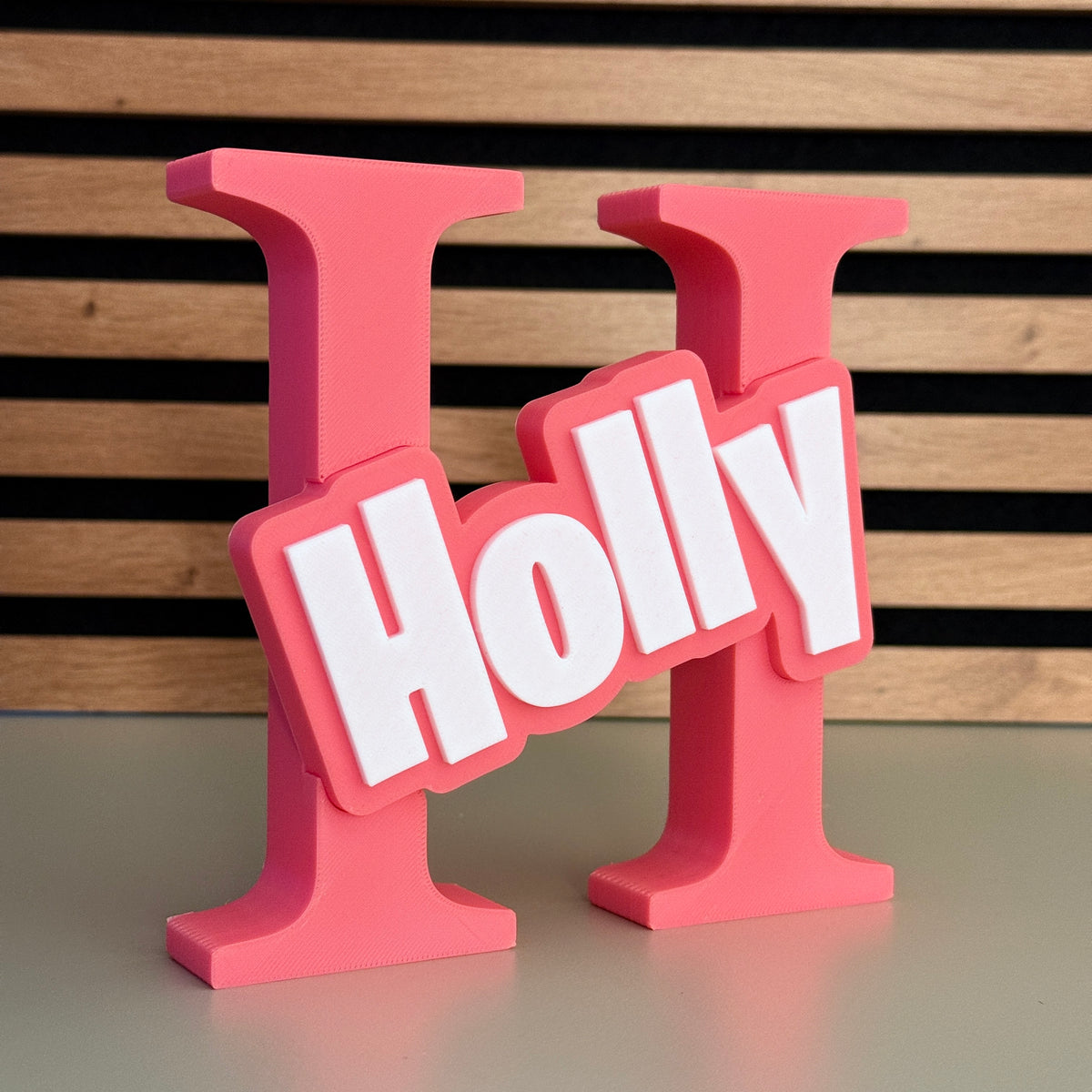 Personalized Name & Initial Sign
