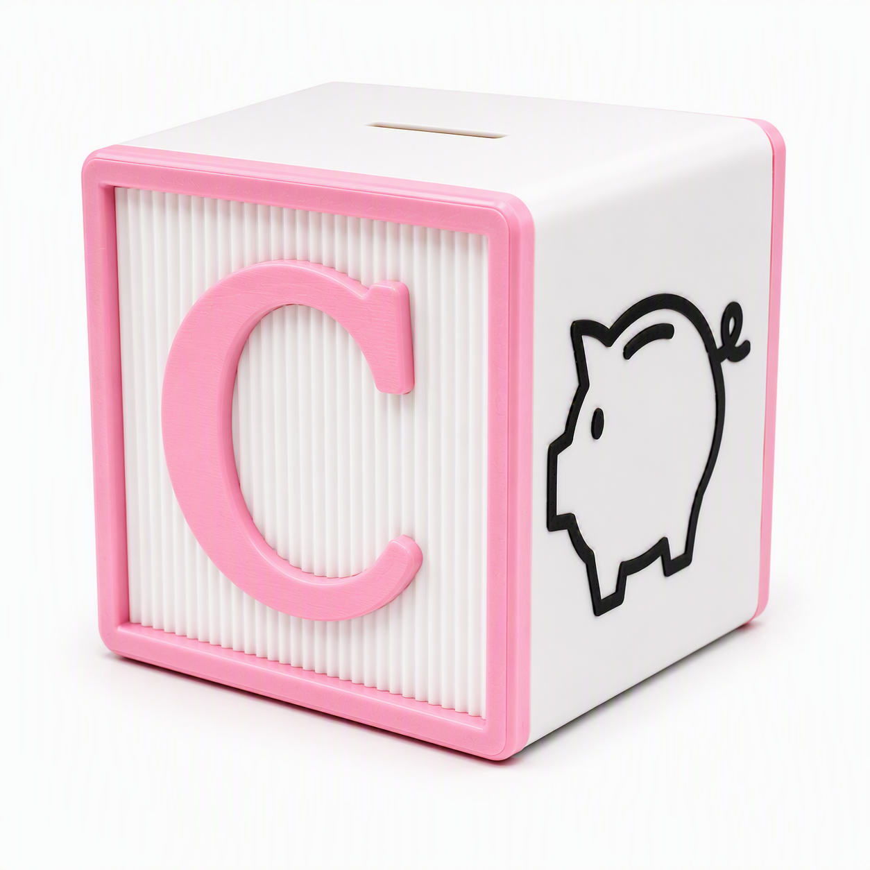Personalised Alphabet Block Piggy Bank