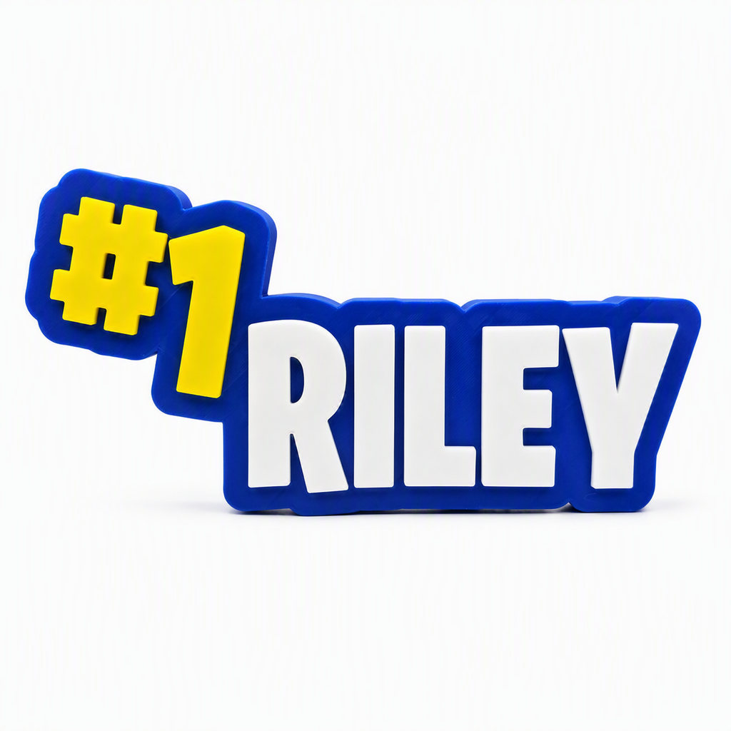 Personalized Victory Royale #1 Name Sign