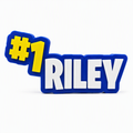 Personalized Victory Royale #1 Name Sign