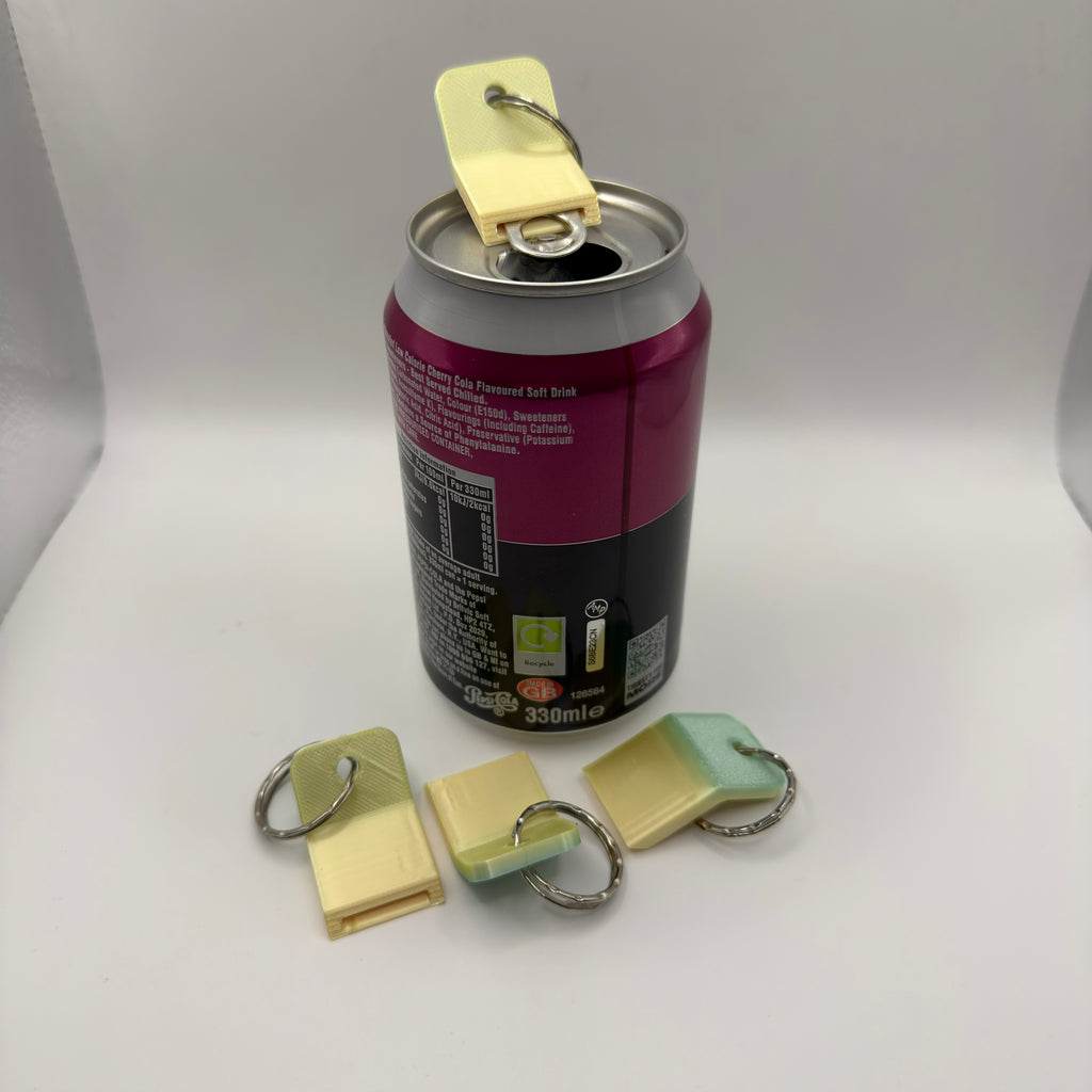 4 Pack Soda Can Openers with Keyring